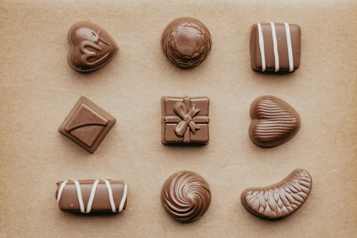 Schachtel mit Pralinen